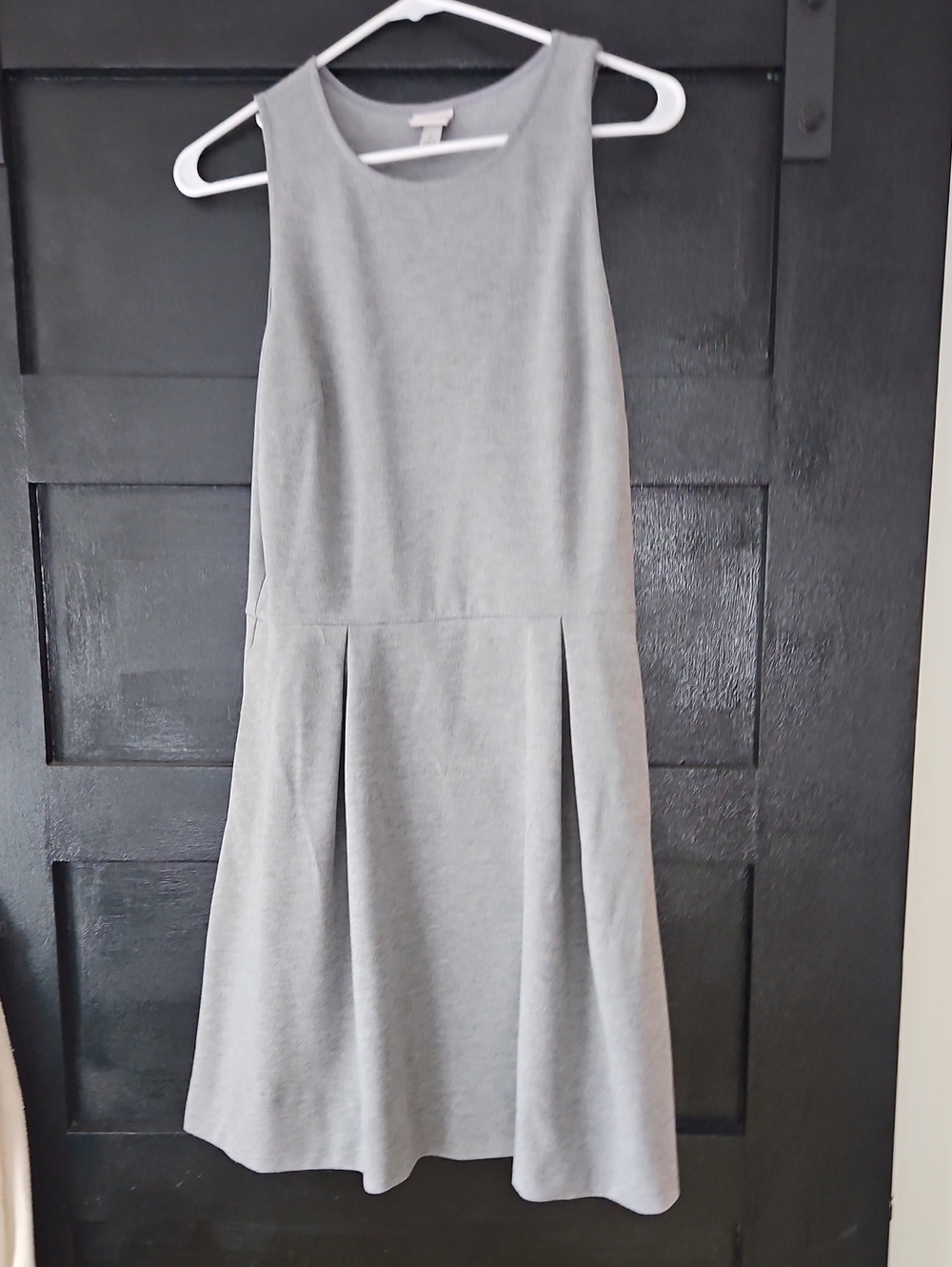 A New Day Heather Grey Sleeveless Crewneck Dress